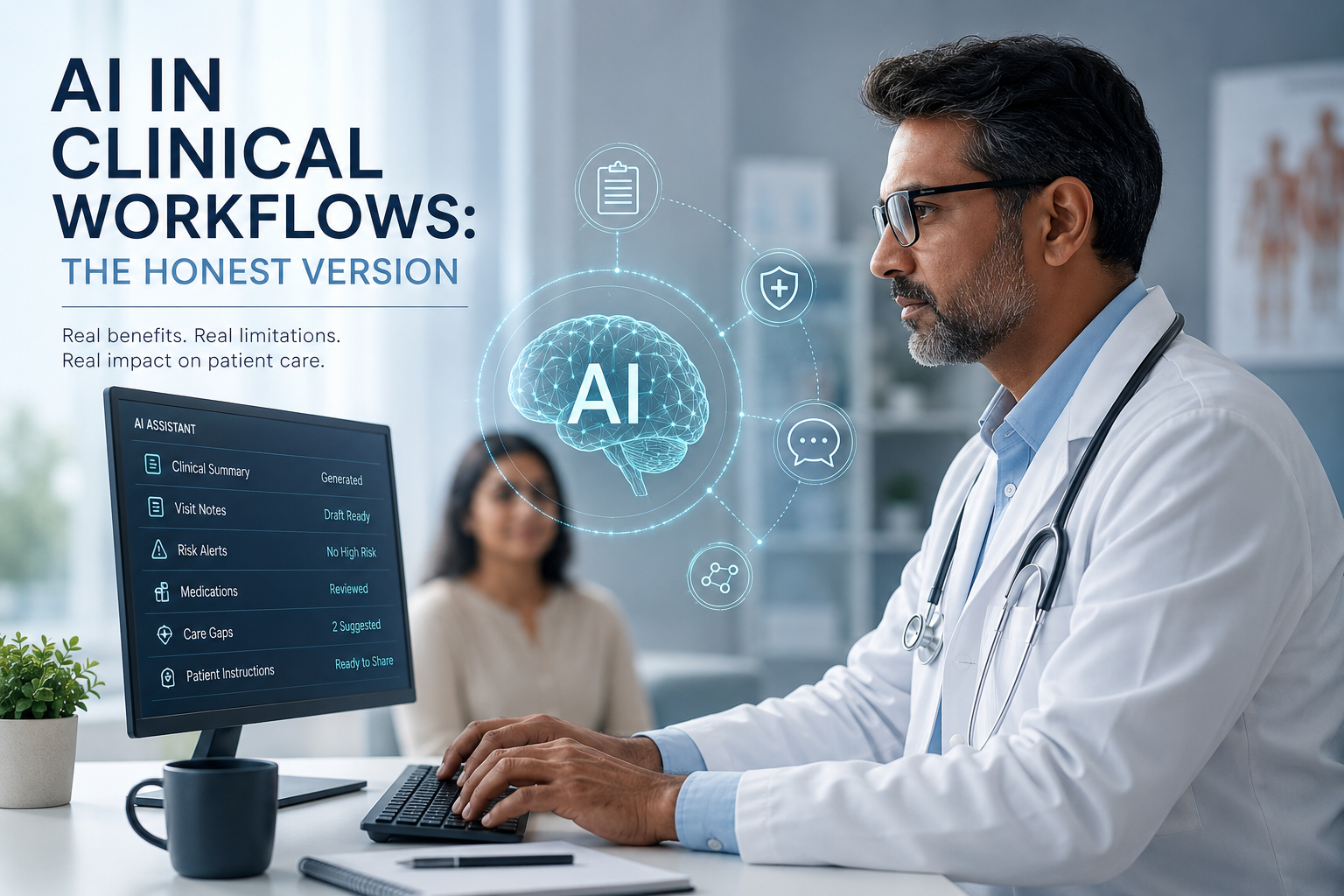 AI in clinical workflows: the honest version