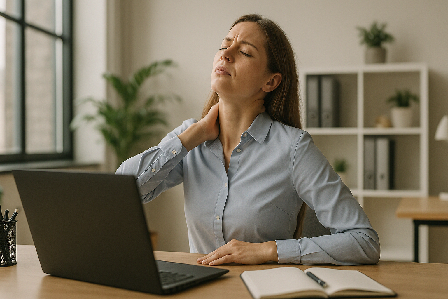 Healthy Office Habits to Alleviate Back Pain and Neck Strain
