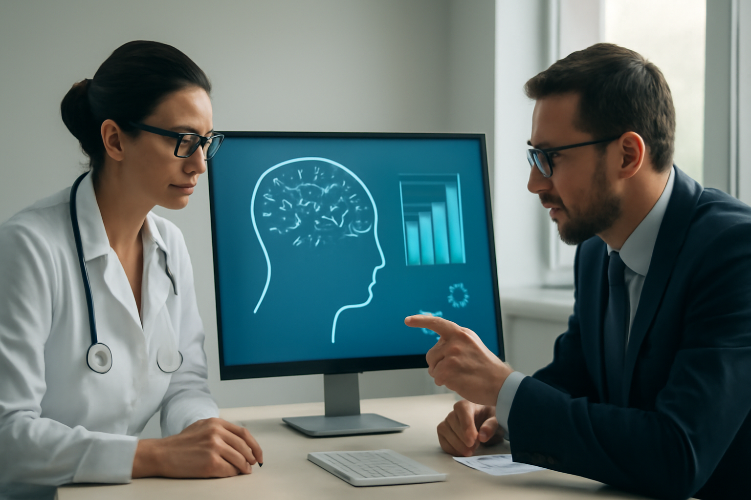 AI Performance Equals or Surpasses Physicians in Key Medical Benchmarks, Study Finds