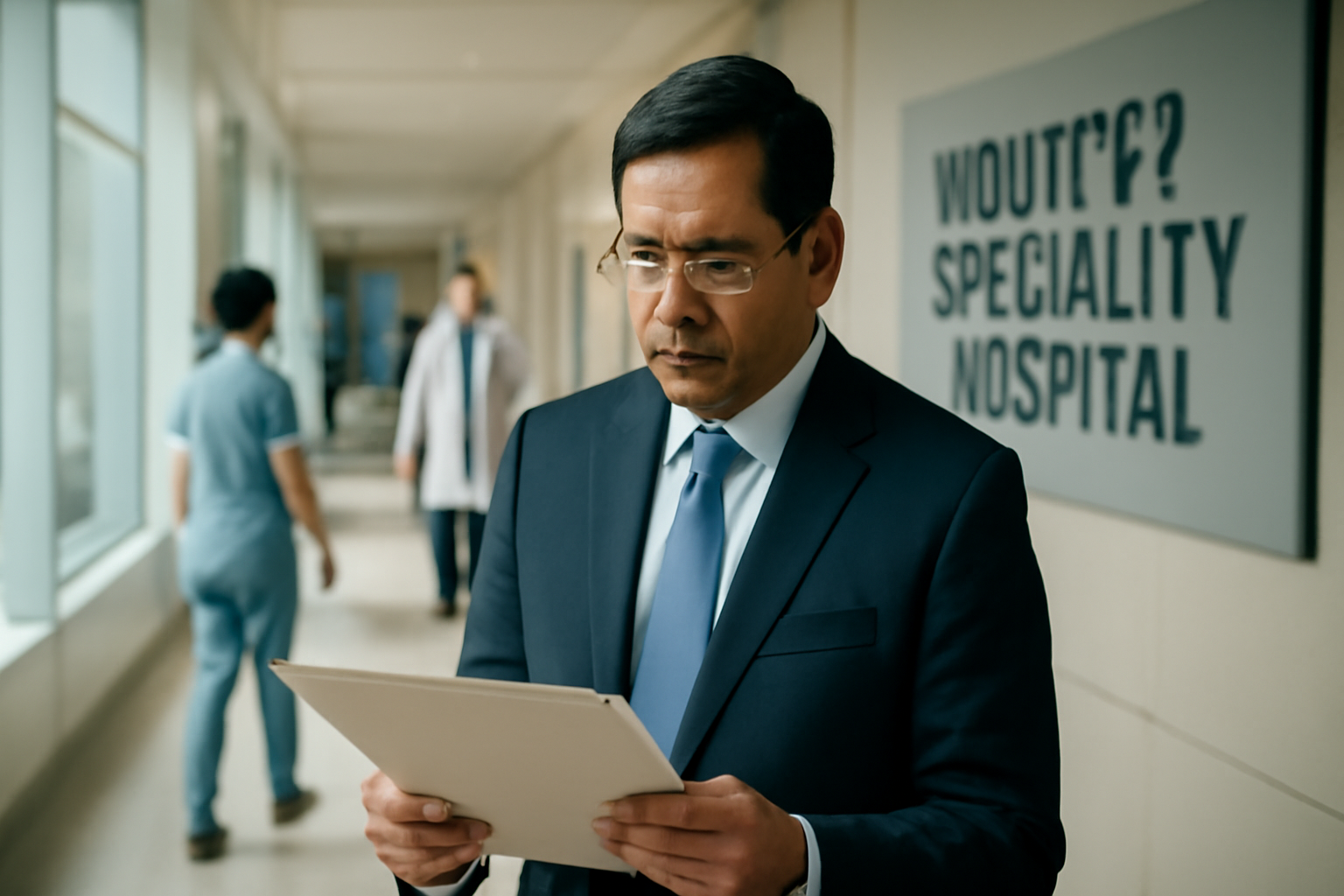 Health Minister Conducts Comprehensive Review of Multi Super Speciality Hospital