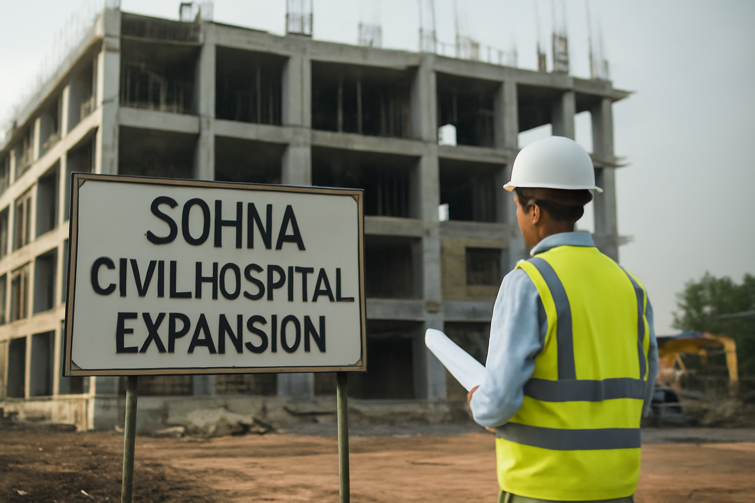 Sohna Civil Hospital Expansion Faces Setback as PWD Orders Major Plan Revision