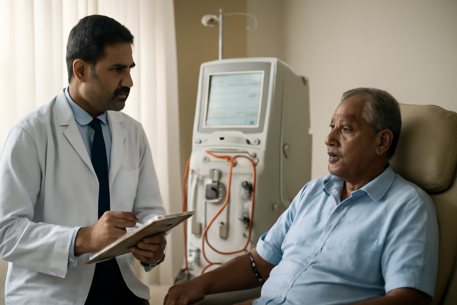 Study Unveils Patient Demographics and Clinical Trends in South Indian Hemodialysis Care